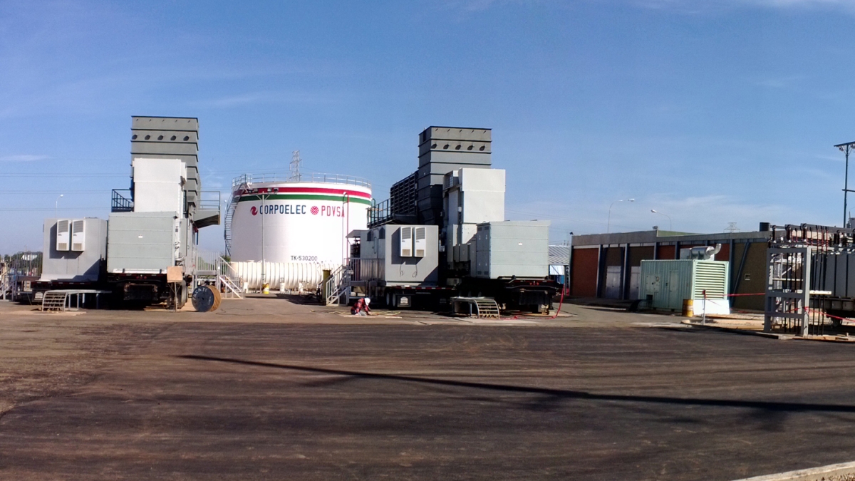 委內(nèi)瑞拉蘇利亞州應(yīng)急發(fā)電項目燃機電站