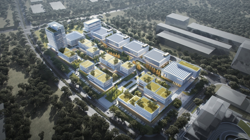 “科技魔方，智慧工坊”—湘江智能網(wǎng)聯(lián)交通產(chǎn)業(yè)園項目設計