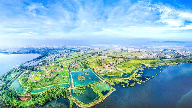 星云湖南岸濕地、湖濱帶提質(zhì)改造工程