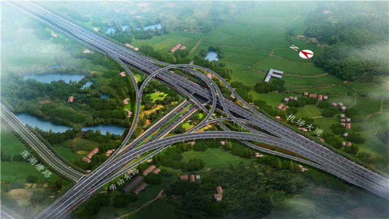 市政領(lǐng)域新突破，中機(jī)國際打造湖南省最大快速路網(wǎng)！