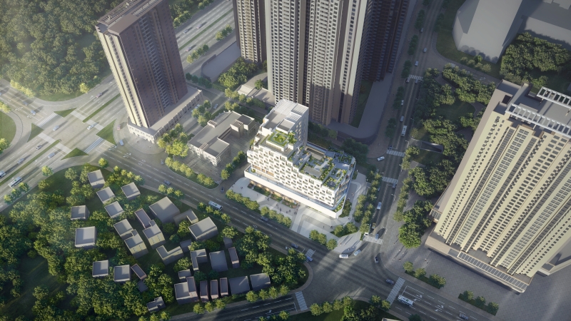 封頂！龍崗區(qū)養(yǎng)老護理院項目進度刷新