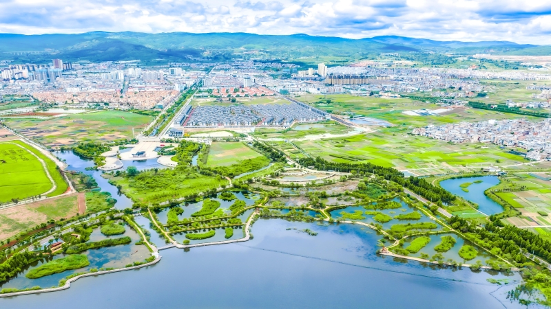 紅線守護(hù)碧波漾 重塑湖濱呼吸之美 ——星云湖南岸濕地、湖濱帶提質(zhì)改造工程