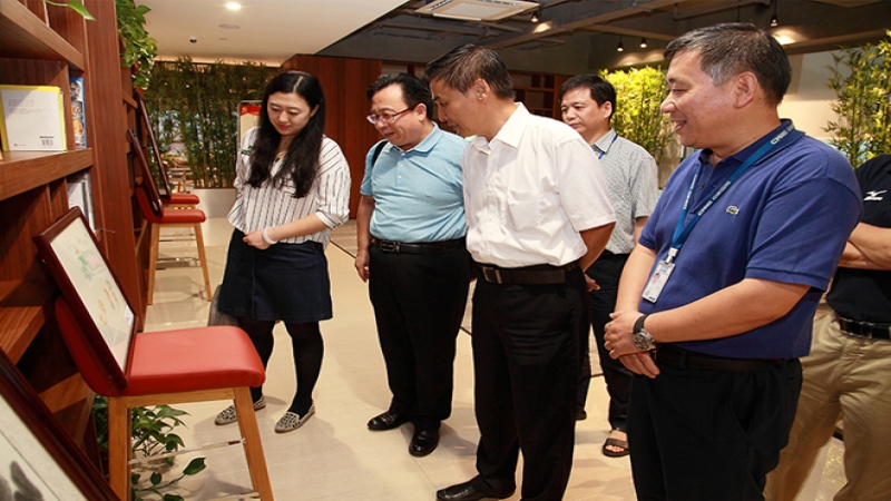 CMEC副書記于波一行調(diào)研中機(jī)國際黨群工作