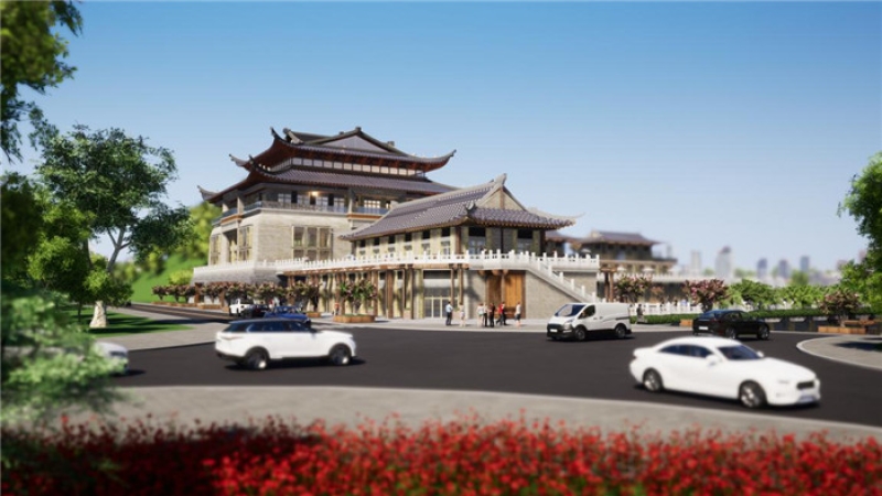 中機(jī)國(guó)際設(shè)計(jì)的江口月坡智慧農(nóng)貿(mào)市場(chǎng)正式開(kāi)工建設(shè)