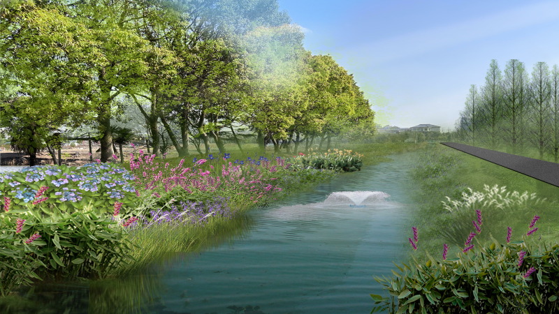 安全為基、質量為本！建成區(qū)河道整治提升EPC 總承包項目高效推進