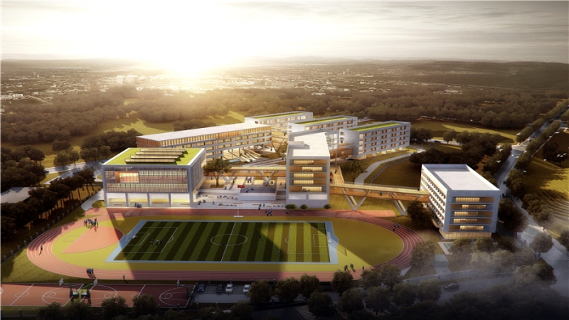 那一片桃源，大木參天——中機國際羅勁工作室一舉中標板倉中學項目