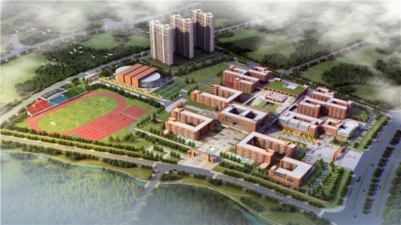 傳統(tǒng)與現(xiàn)代相交融，筑就校園新典范——邵陽市第一中學