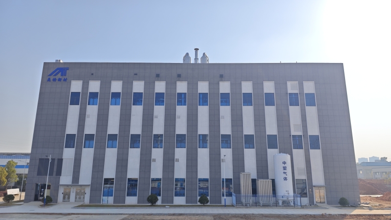 深耕新能源！湖南美特科研成果轉(zhuǎn)化基地項目順利投入試運行