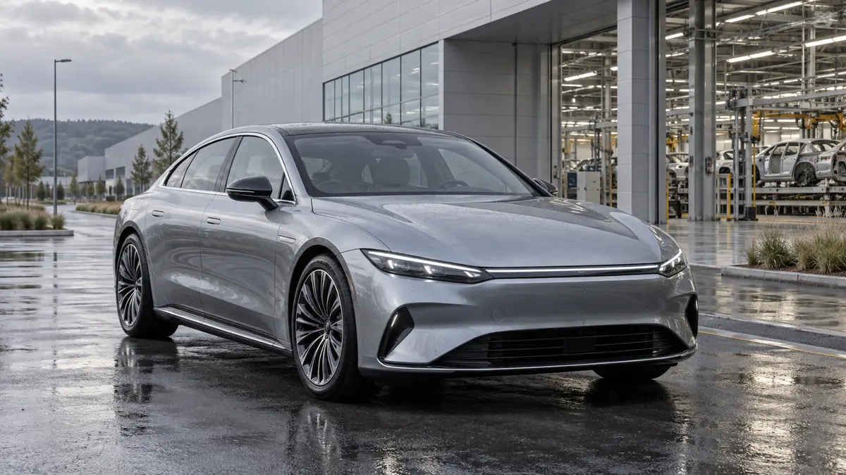 Electric passenger car