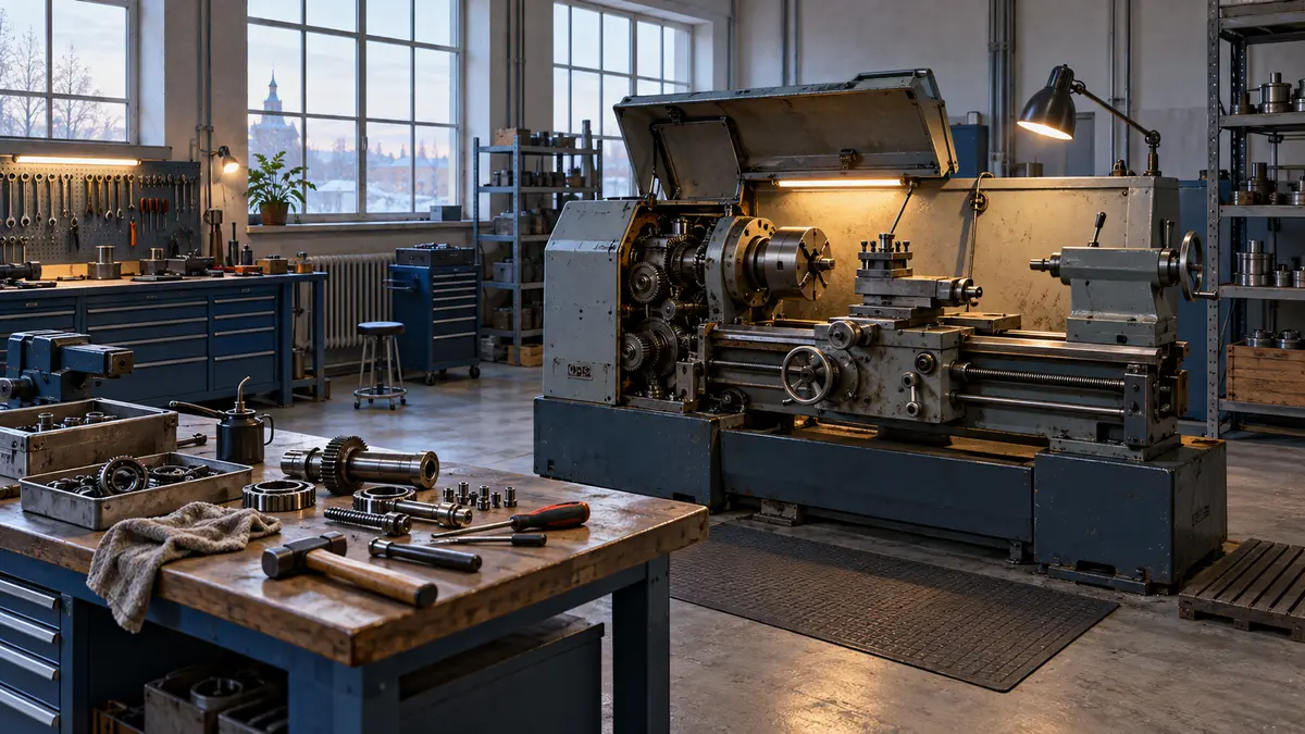 Machine-repair workshop